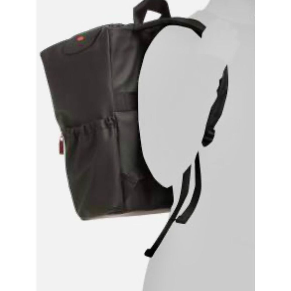 NEW HUNTER Top Pick Backpack OS Black Adjustable Straps Water Resistant Zipper - Picture 4 of 11